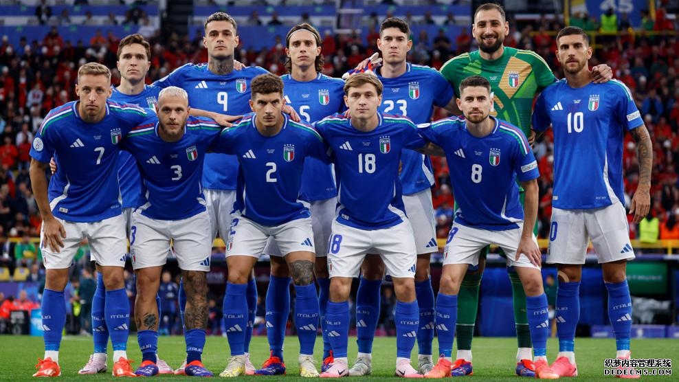 意大利队开赛前阵容