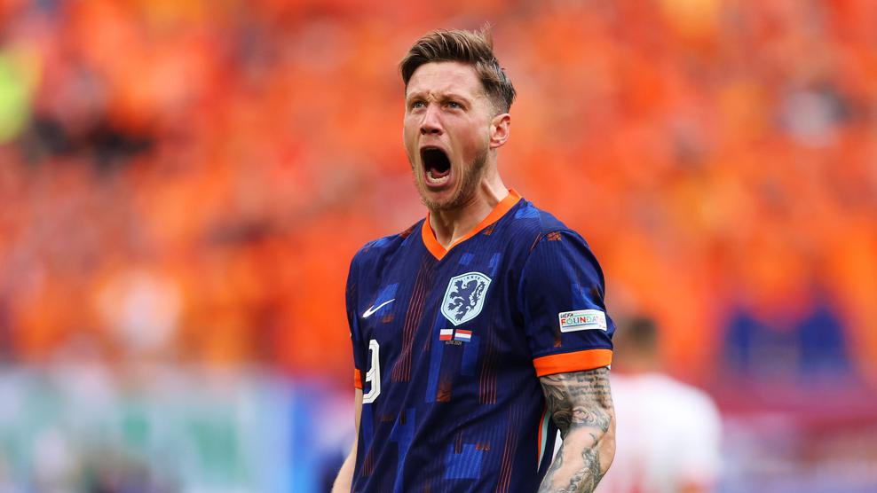 Wout Weghorst 庆祝胜利