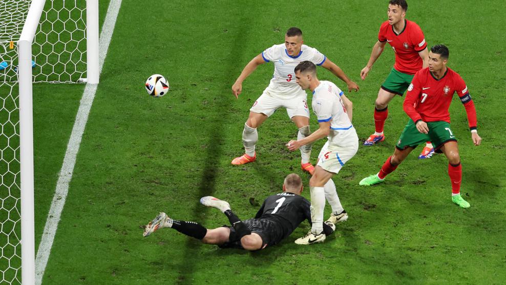 罗宾·赫拉纳奇的乌龙球扳平比分