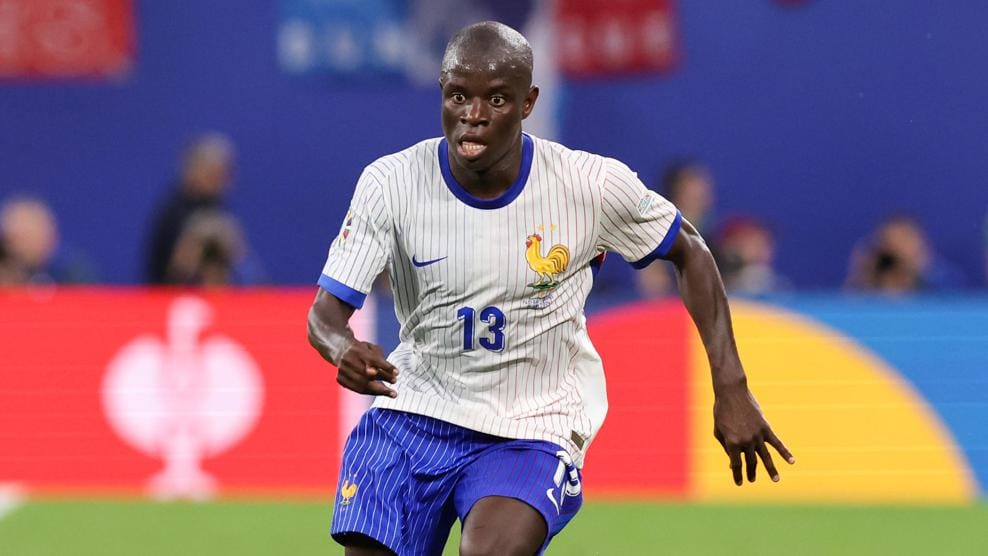 荷兰 vs 法国本场最佳球员：恩戈洛·坎特